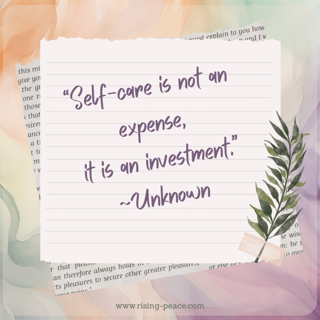 Self-Care Isn’t Always Warm Baths and Ice&nbsp;Cream